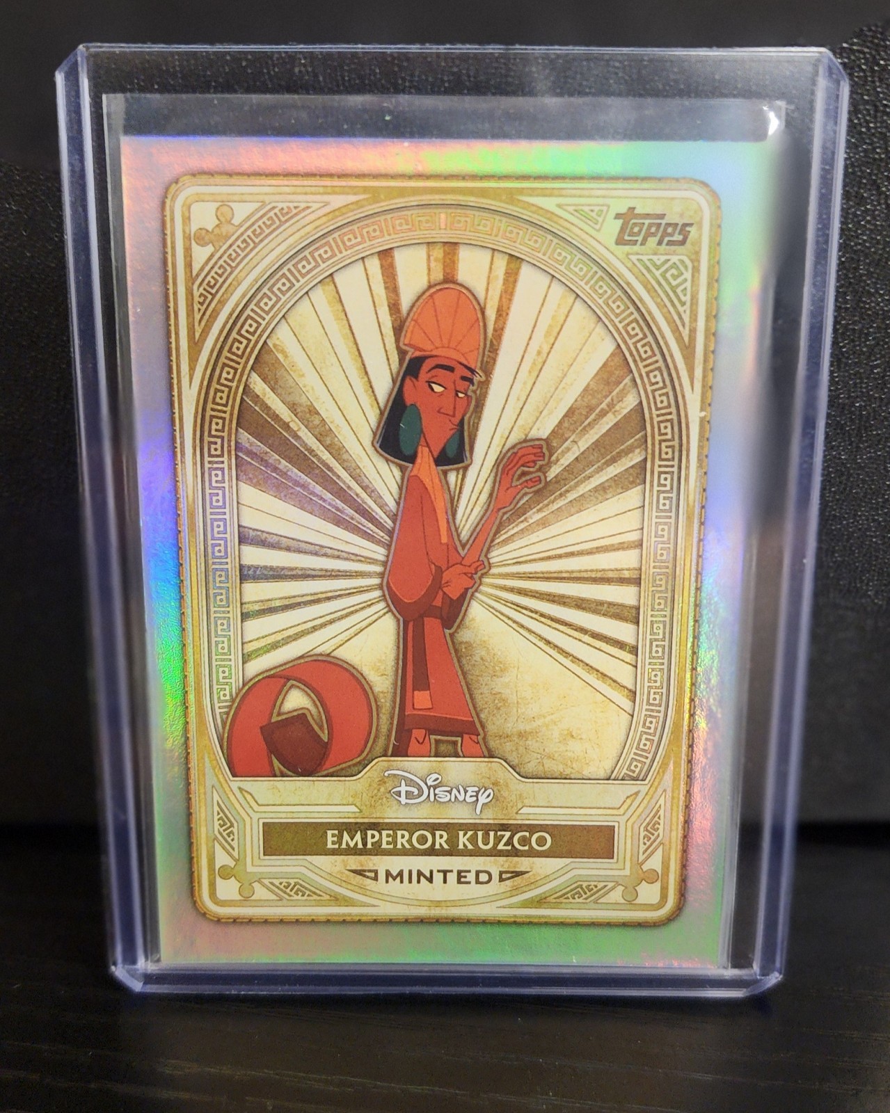 2025 Topps Chrome Disneymint Emperor Kuzco gold 🔥🔥 2025 Topps Chrome Disneymint Emperor Kuzco gold 🔥🔥