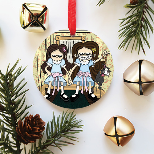 The Grady Twins The Shinning Round Ornament