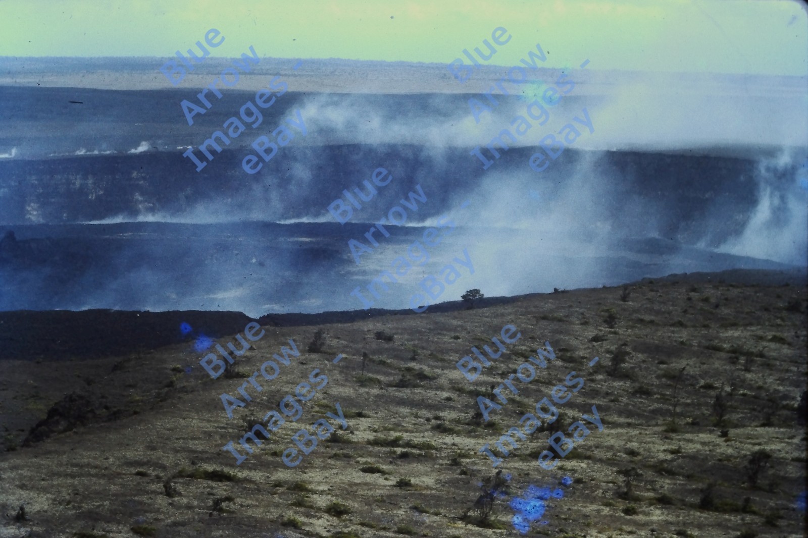 1969 35mm Slide Big Island Hawaii Kilauea Volcano Main Vent #12478 1969 35mm Slide Big Island Hawaii Kilauea Volcano Main Vent #12478