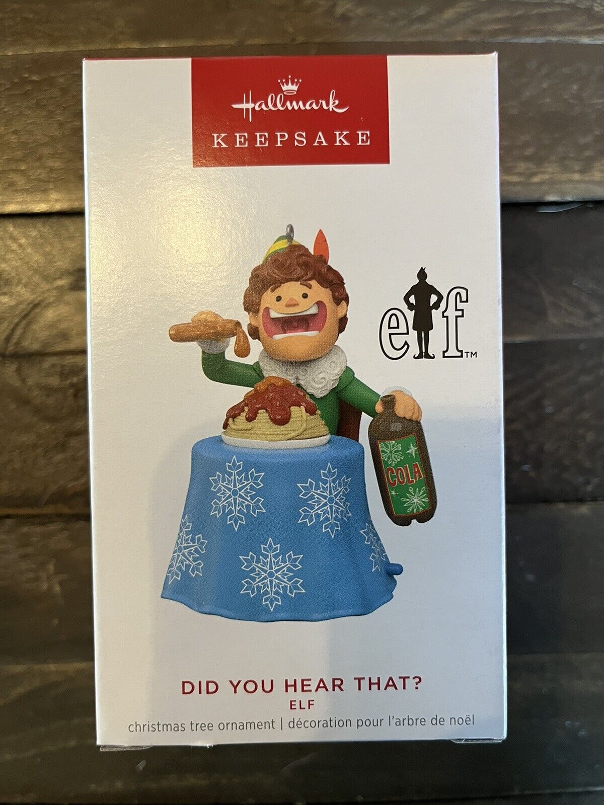 2023 Hallmark Ornament: Elf-Did You Hear That?