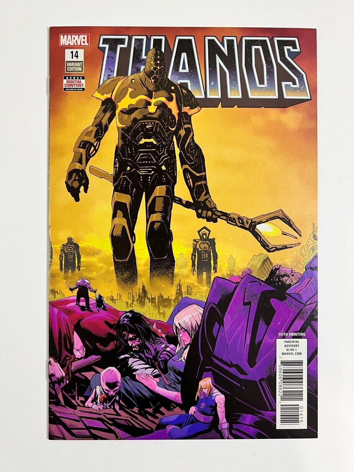 Thanos #14 5th Print Variant 2018 NM Marvel Comics