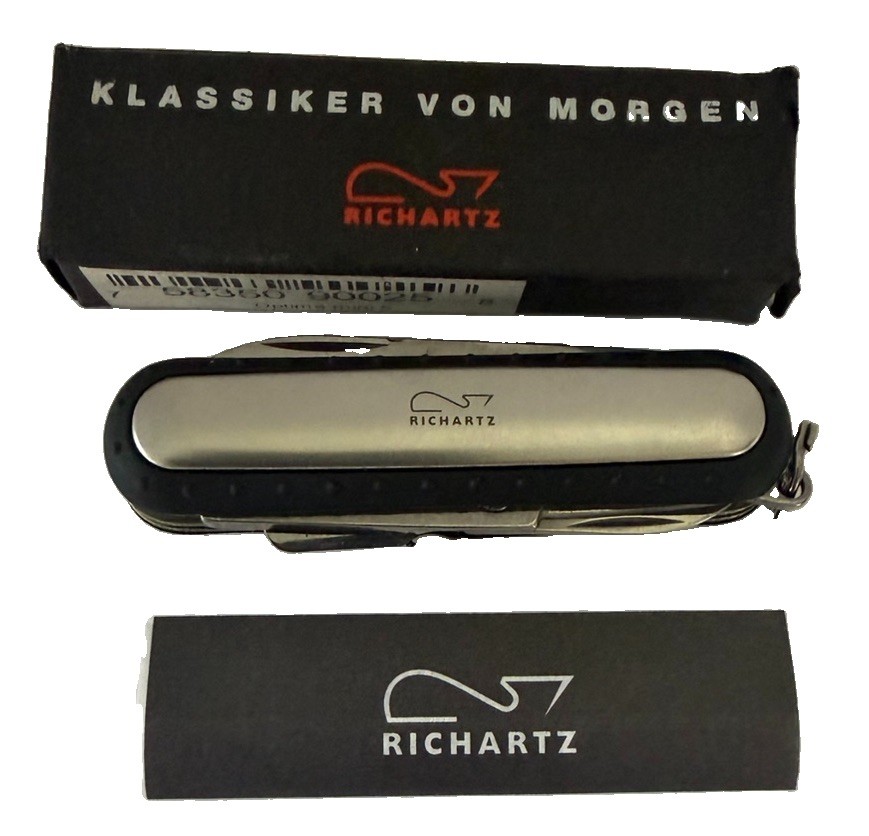 Vintage NOS - Richartz Optima Mini 5 Pocketknife Multi Tool Germany w/ Box