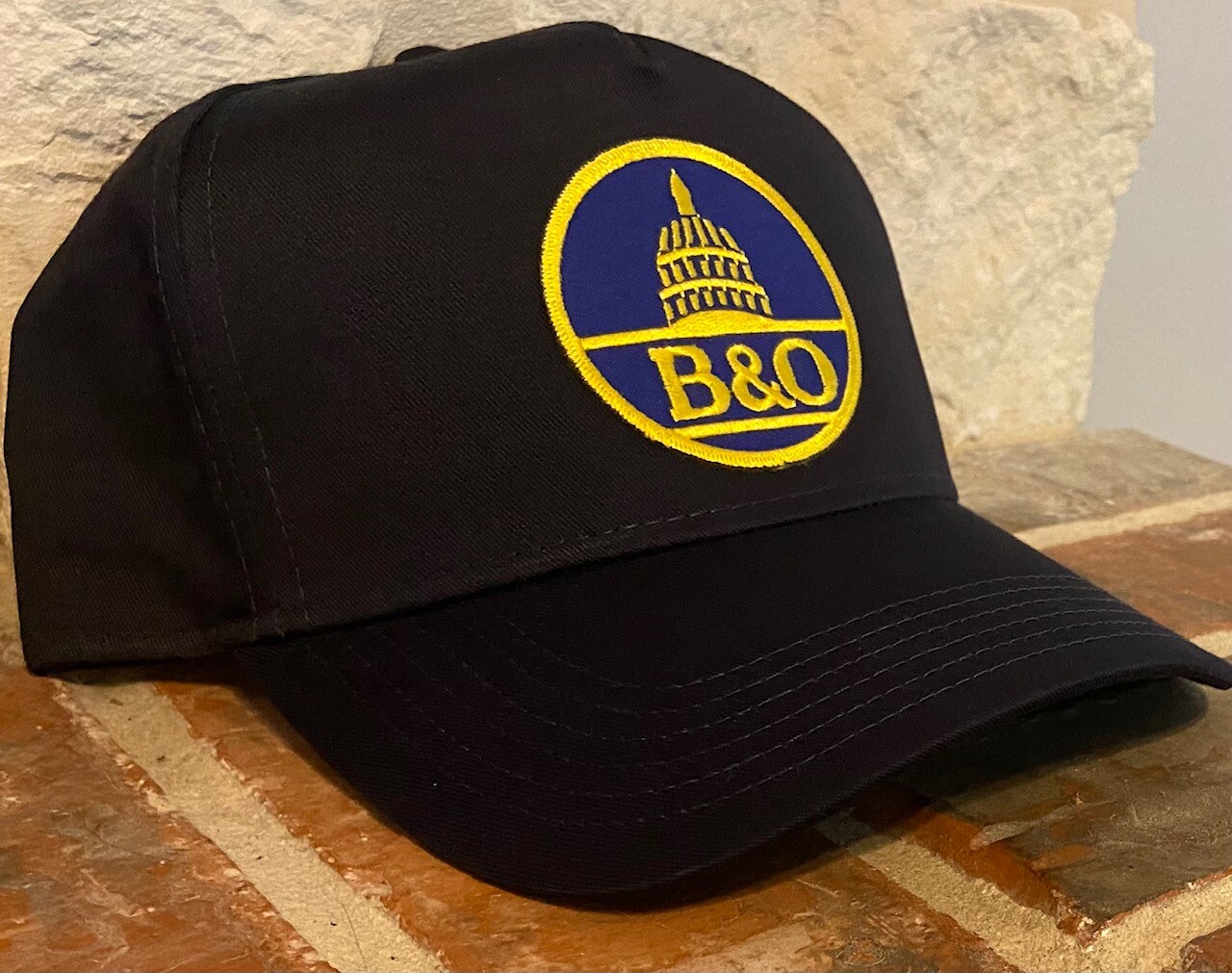 Cap / Hat -(NAVY BLUE) Baltimore and Ohio Railroad (B&O) - #11285G- NEW Cap / Hat -(NAVY BLUE) Baltimore and Ohio Railroad (B&O) - #11285G- NEW