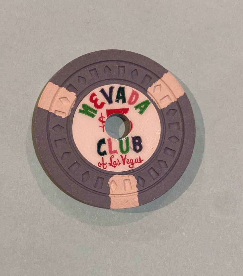 $5 Nevada Club - RARE Casino Chip