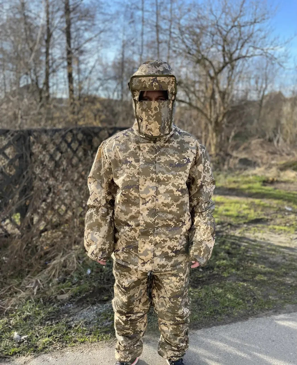 Anti-thermal imager "Pixel" suit anti thermal imaging💛💙.