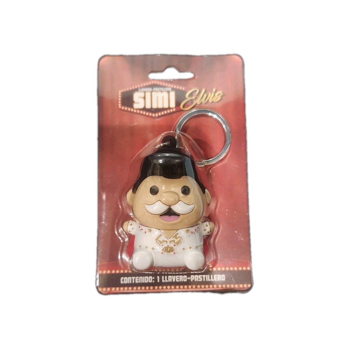 Dr Simi ELVIS pastillero llavero Dr Simi ELVIS pastillero llavero