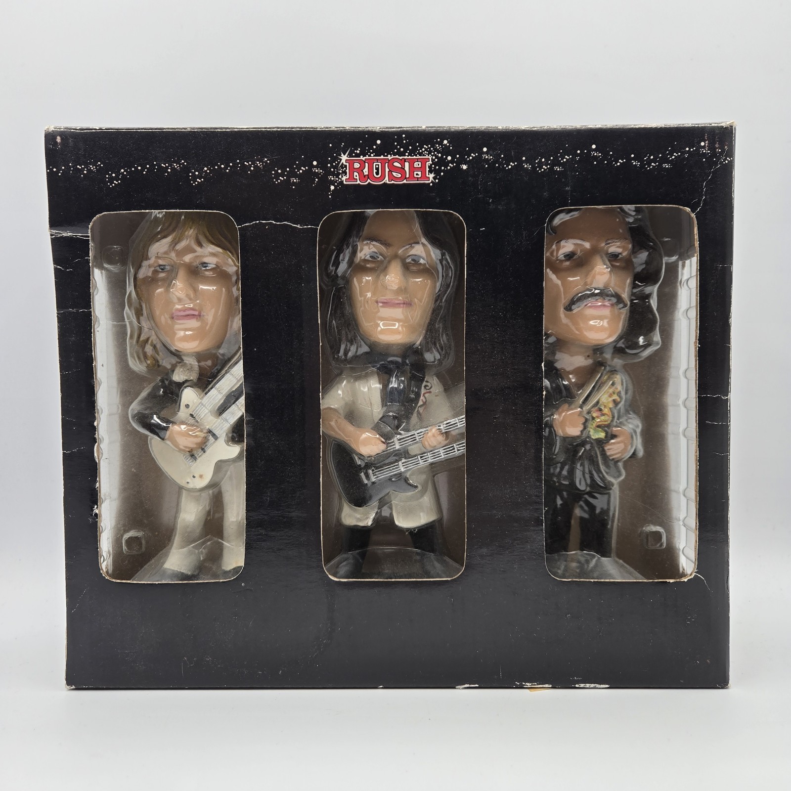 2001 Rush Bobble Dobbles Hand Painted Original Limited Edition Bobbleheads As Is 2001 Rush Bobble Dobbles Hand Painted Original Limited Edition Bobbleheads As Is