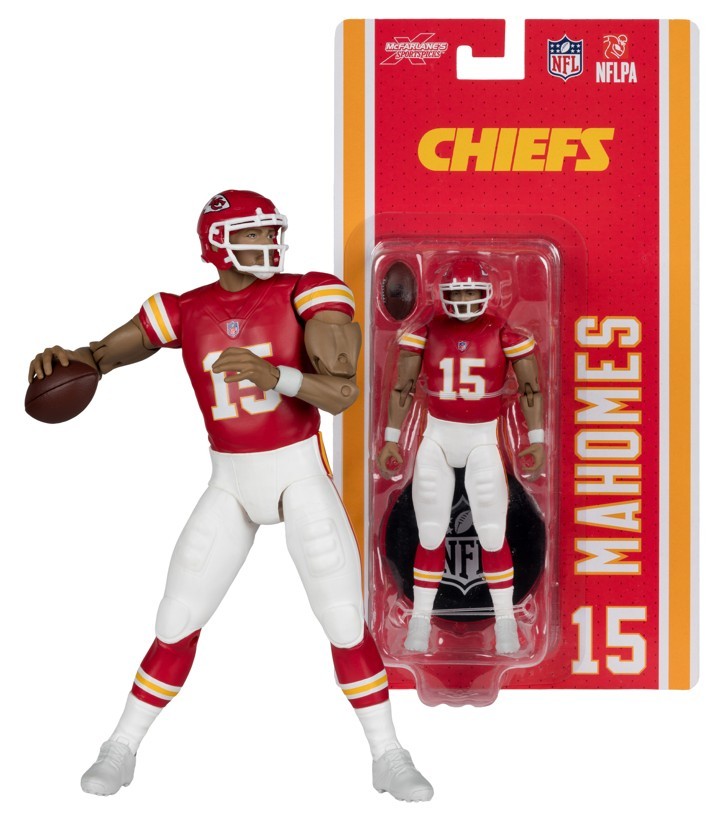 Patrick Mahomes (Kansas City Chiefs) McFarlane NFL 6" Articulated Figure Patrick Mahomes (Kansas City Chiefs) McFarlane NFL 6" Articulated Figure