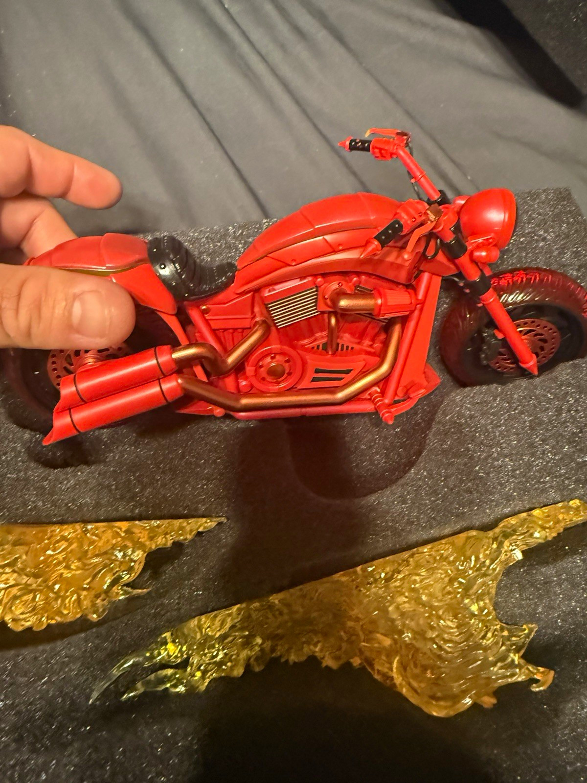 Mezco One:12 Ghost Rider Hell Cycle Vengeance BBTS Excl BIKE ONLY USA SELLER Mezco One:12 Ghost Rider Hell Cycle Vengeance BBTS Excl BIKE ONLY USA SELLER