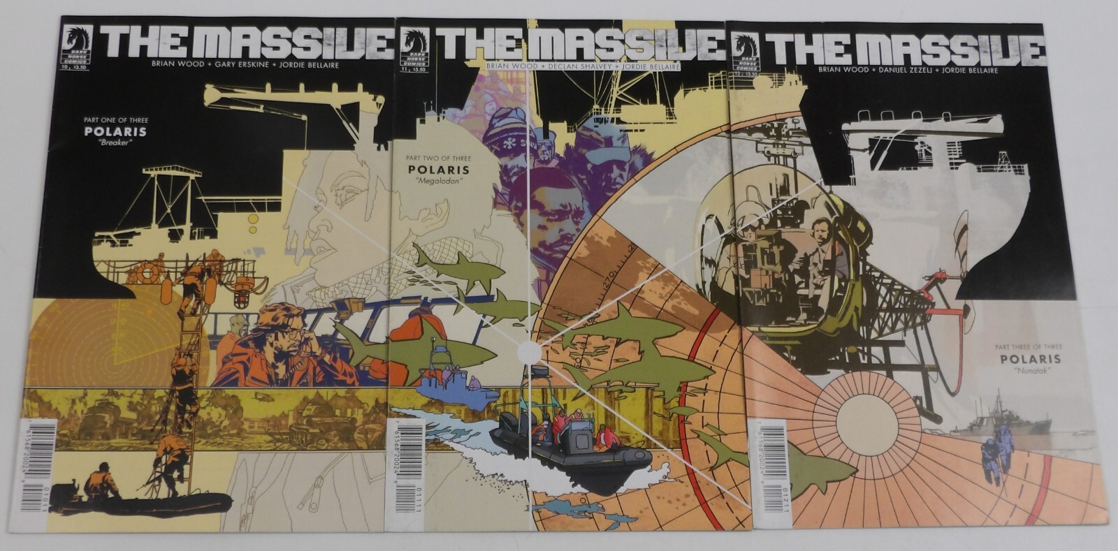 The Massive: Polaris #1-3 FN/VF/NM complete story Brian Wood 10 11 12 The Massive: Polaris #1-3 FN/VF/NM complete story Brian Wood 10 11 12