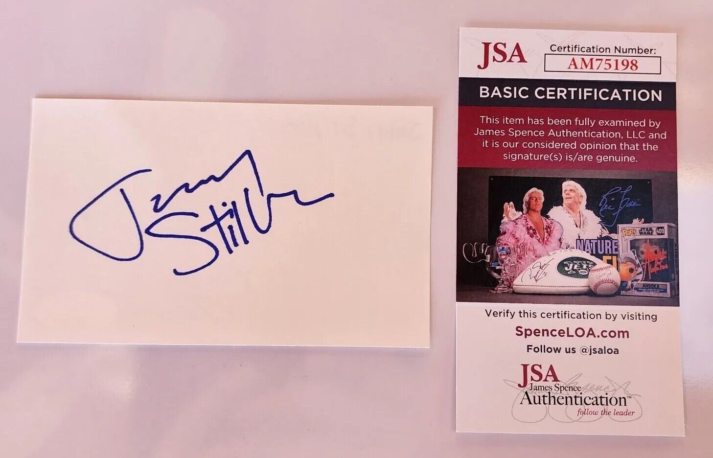 Jerry Stiller Actor Signed Photo JSA COA Autograph Auto Seinfeld Hollywood Ben