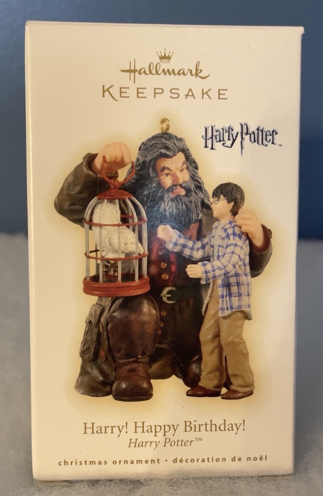 Hallmark 'Harry Happy Birthday' Potter Christmas Ornament 2009 QXl1032 NIB Hallmark 'Harry Happy Birthday' Potter Christmas Ornament 2009 QXl1032 NIB