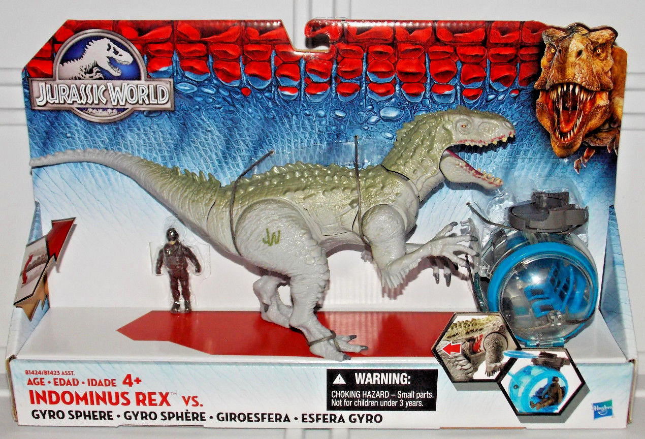 Jurassic World Park Indominus Rex vs GyroSphere Pack Dinosaur Toy Action Figure