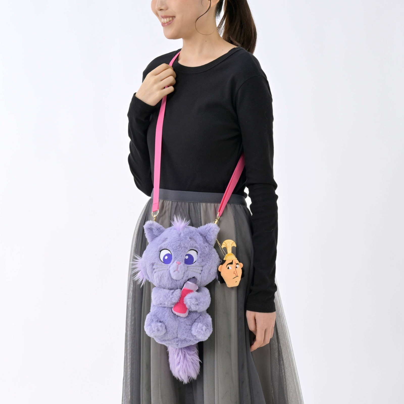Japan Tokyo Disney Store Yzma Kitty Kronk Multi-Pochette Emperor's New Groove Japan Tokyo Disney Store Yzma Kitty Kronk Multi-Pochette Emperor's New Groove