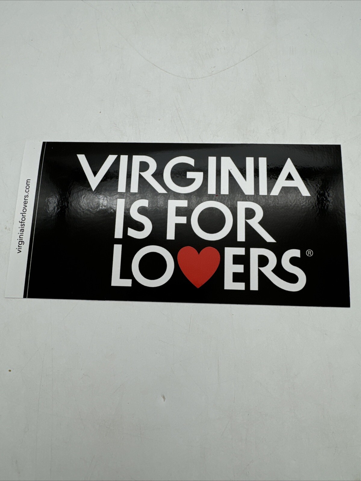 VIRGINIA IS FOR LOVERS Decal Bumper Sticker VIRGINIA IS FOR LOVERS Decal Bumper Sticker