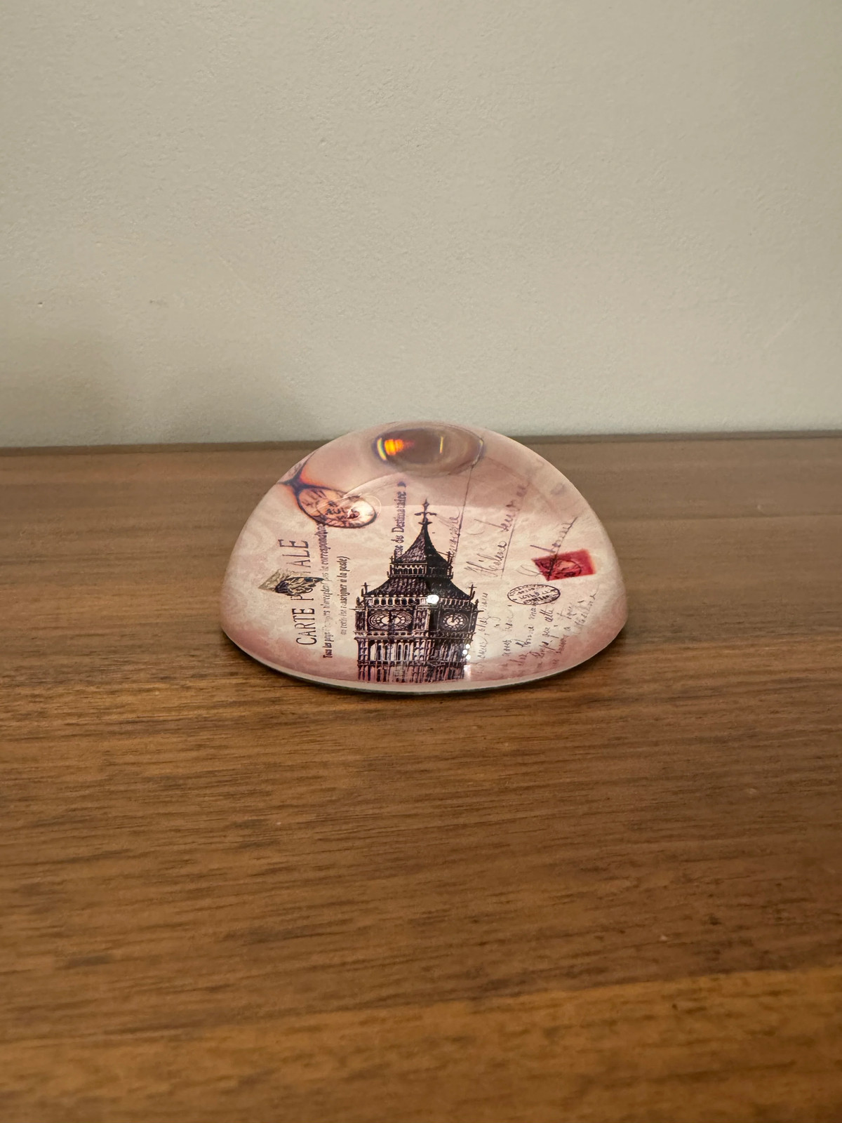 Handmade Glass Paperweight Carte Postale Handmade Glass Paperweight Carte Postale
