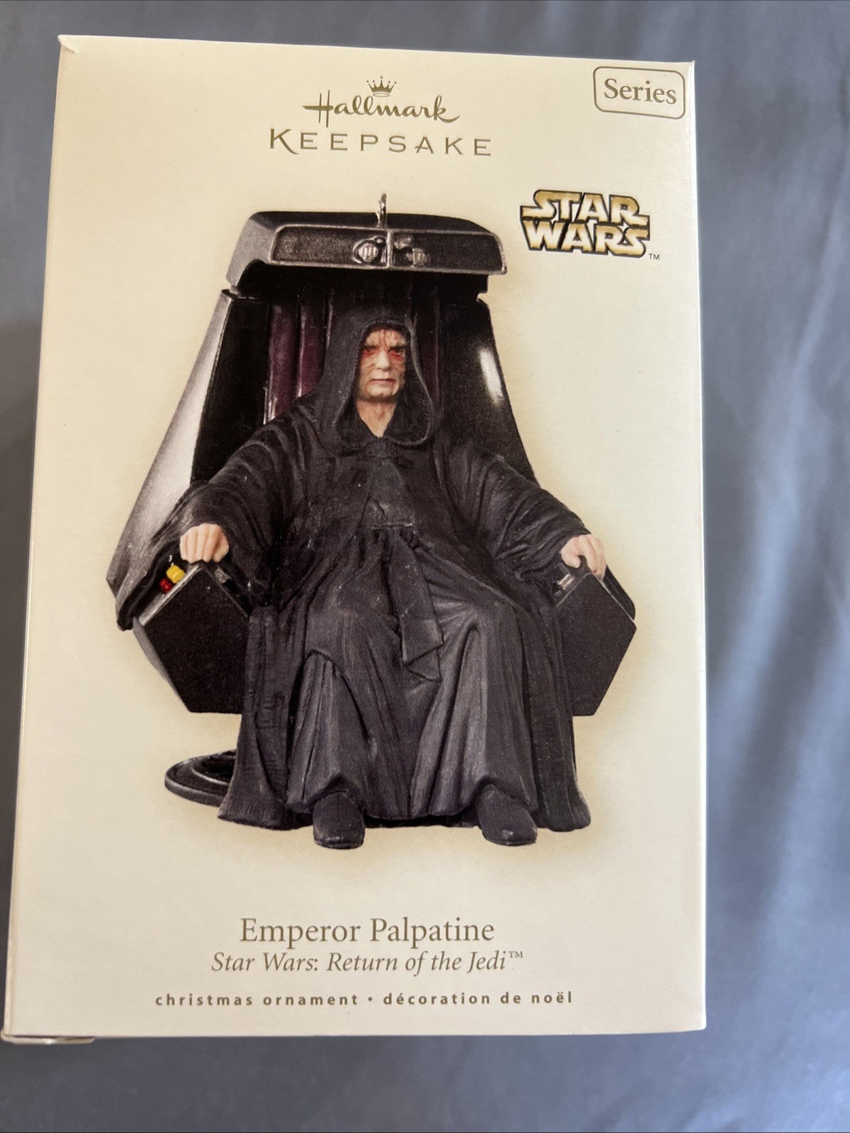 Hallmark Keepsake Star Wars Return Of the Jedi Emperor Palpatine Ornament 2008 Hallmark Keepsake Star Wars Return Of the Jedi Emperor Palpatine Ornament 2008