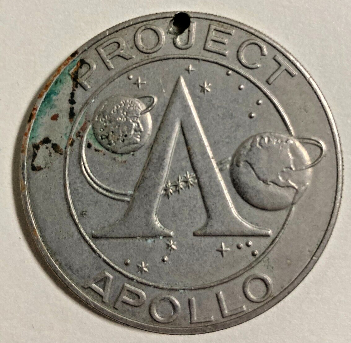 Apollo Seven Project Apollo October 11, 1968 Schirra Eisele Cunningham Coin