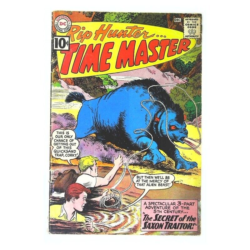 Rip Hunter Time Master #5 in Very Good condition. DC comics [r;