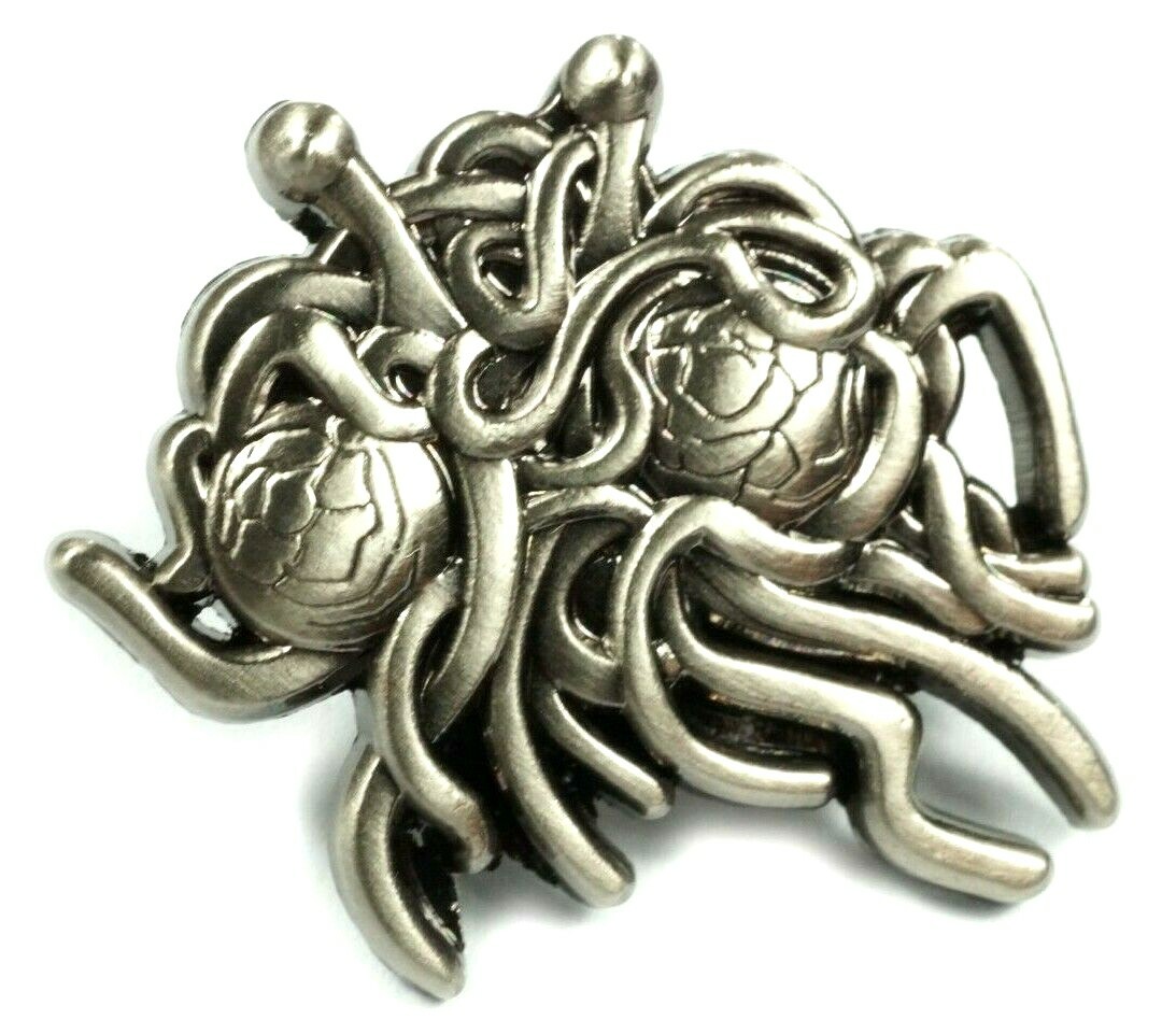 Flying Spaghetti Monster Church of the FSM Hat Jacket Tie Tack Lapel Pin