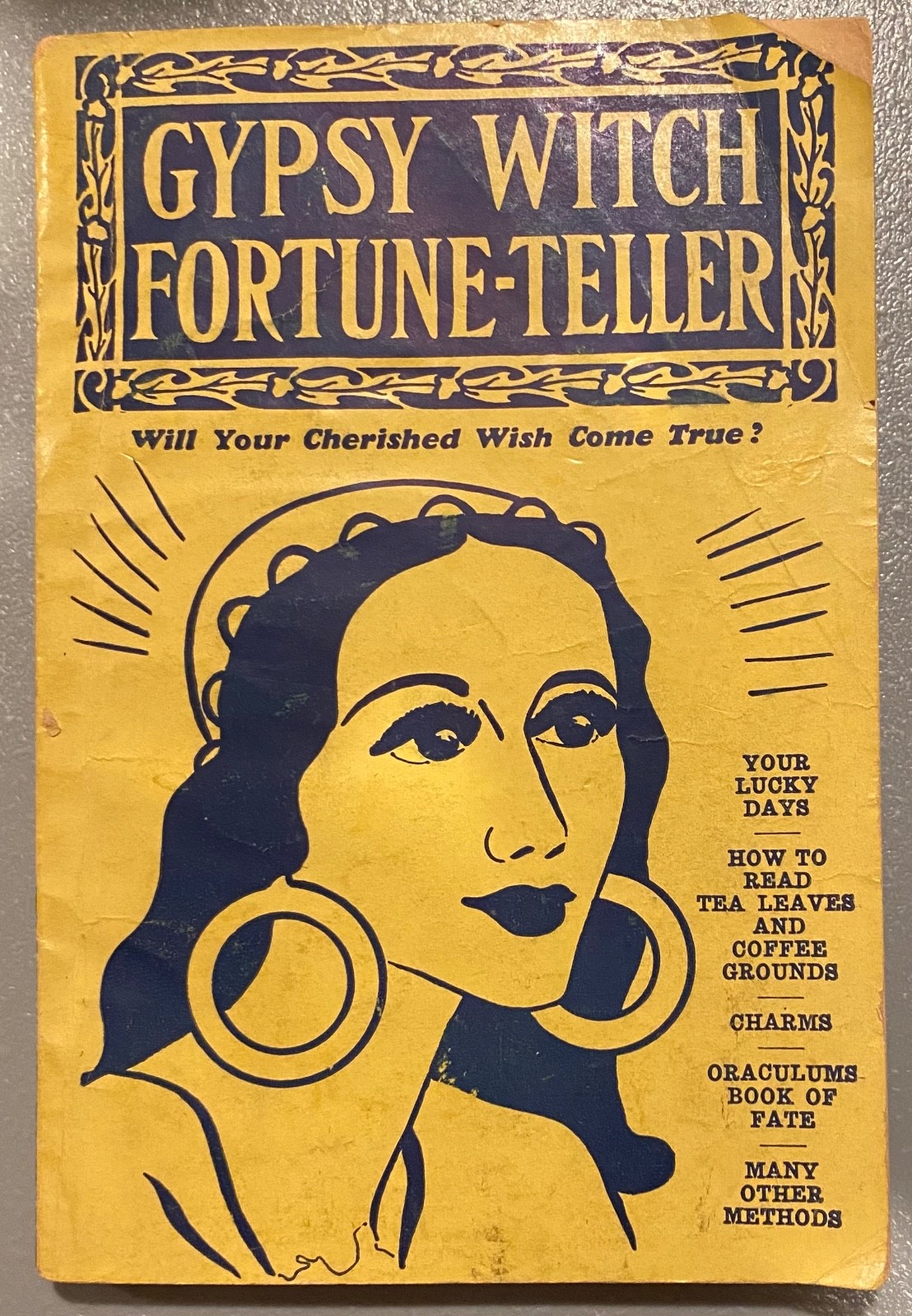 Vintage 1916 Halloween Gypsy Seer Witch Fortune Teller Occult Magic Witchcraft Vintage 1916 Halloween Gypsy Seer Witch Fortune Teller Occult Magic Witchcraft