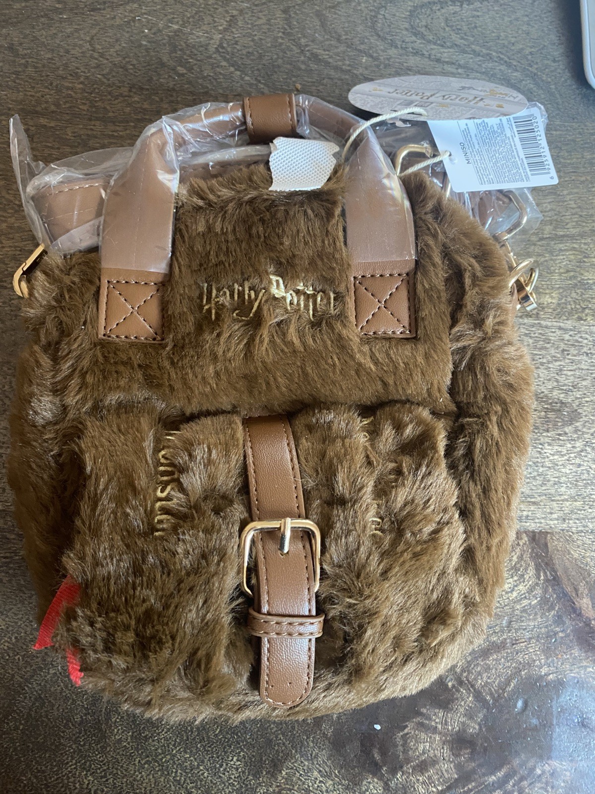 Miniso X Harry Potter Monster Book Fluffy Plush Mini Crossbody Hand Bag NWT Miniso X Harry Potter Monster Book Fluffy Plush Mini Crossbody Hand Bag NWT