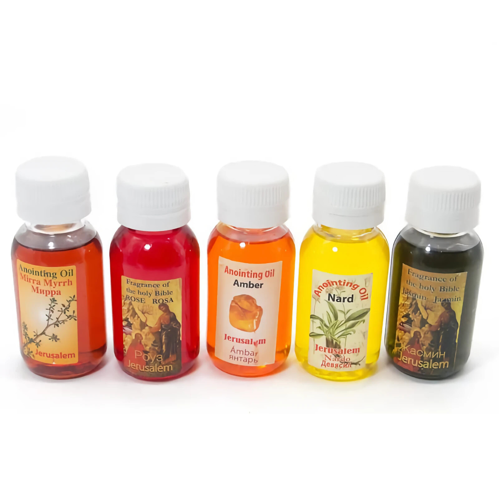 Anointing Oil 60 ml Bottle Fragrance Of The Holy Bible Jerusalem 5 bottles Anointing Oil 60 ml Bottle Fragrance Of The Holy Bible Jerusalem 5 bottles