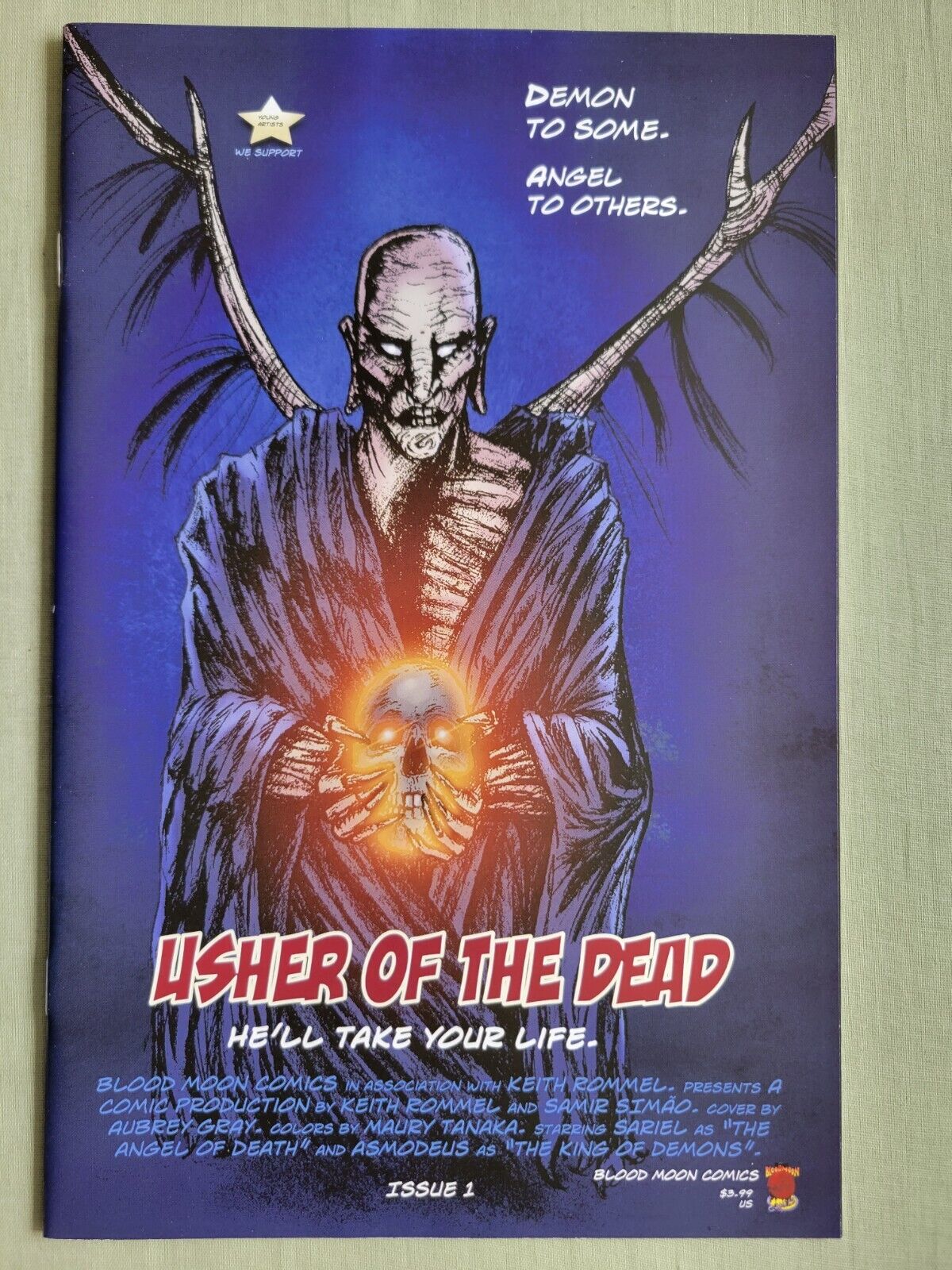 Usher of the Dead #1 (Aubrey Gray Homage VARIANT Cover)