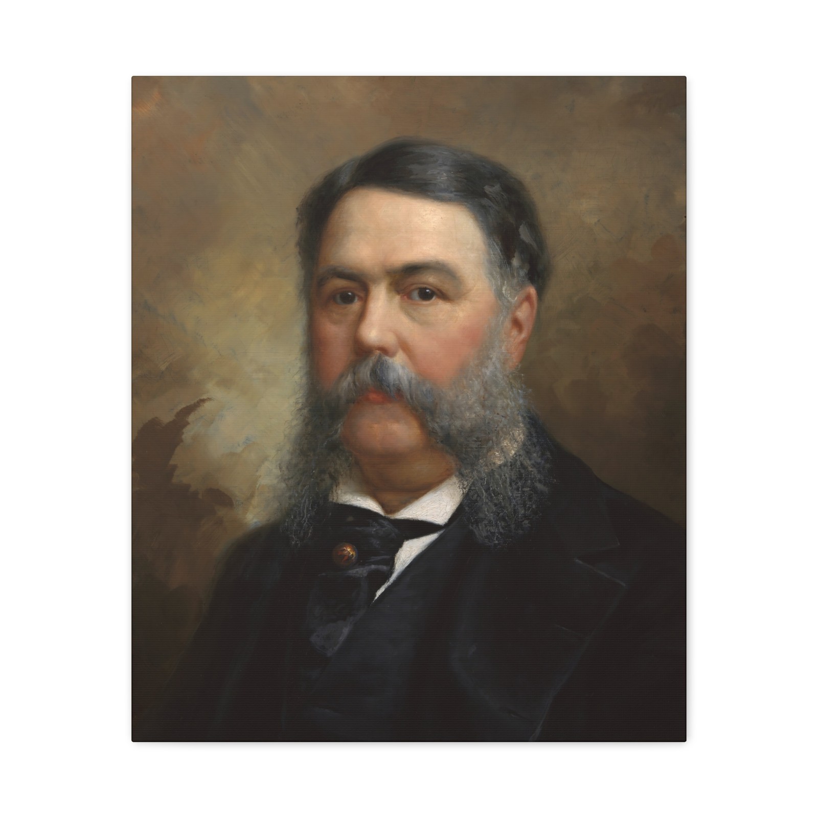 Ole Peter Hansen Balling - Chester A. Arthur - 1881 - Canvas Wall Art Ole Peter Hansen Balling - Chester A. Arthur - 1881 - Canvas Wall Art