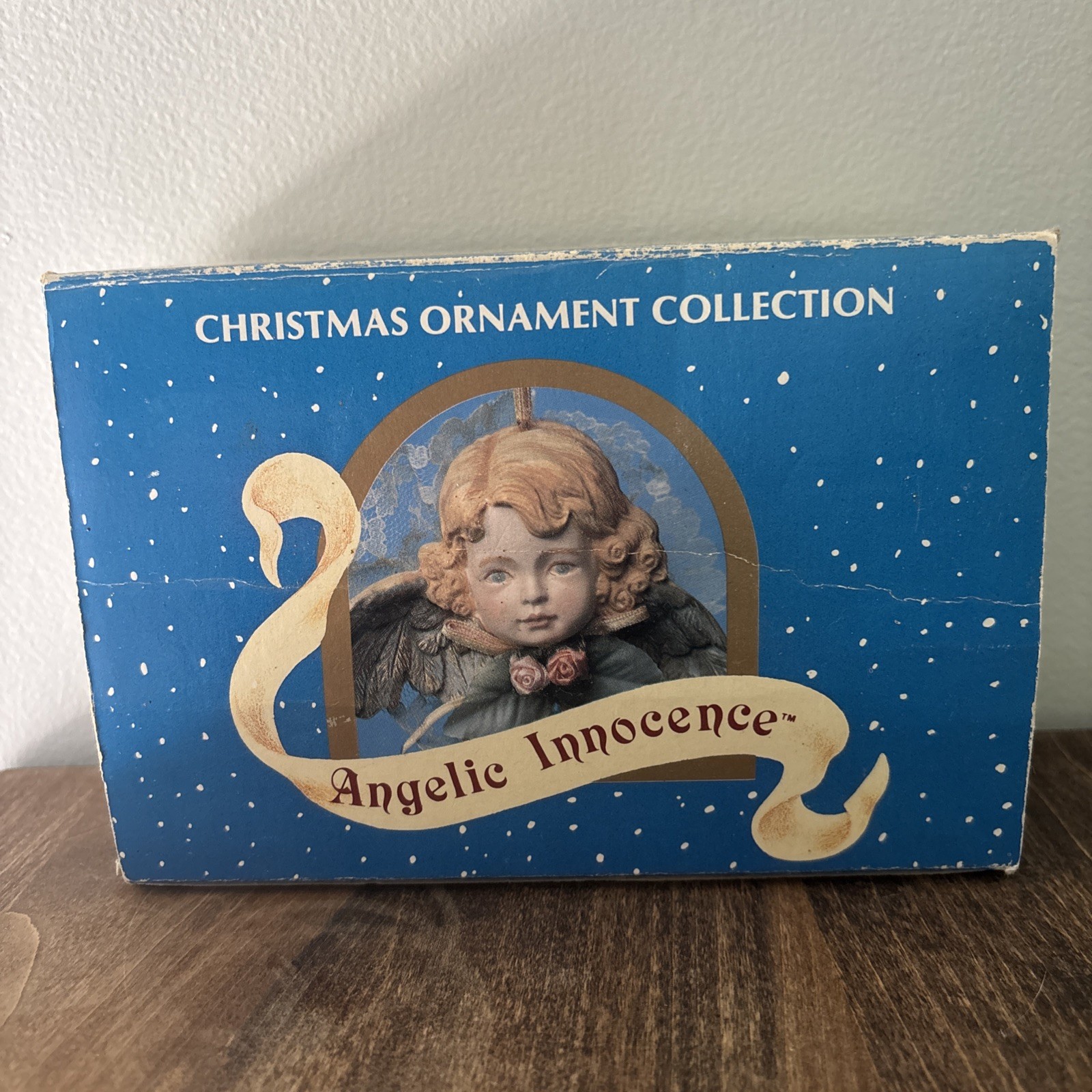 Russ Berrie Angelic Innocence Christmas Ornament In Box 3 x 5 Vintage Russ Berrie Angelic Innocence Christmas Ornament In Box 3 x 5 Vintage