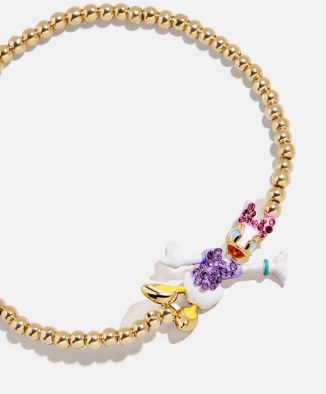 NEW Baublebar x Disney Daisy Duck Full Body 3mm Pisa Bracelet in Pink & Purple NEW Baublebar x Disney Daisy Duck Full Body 3mm Pisa Bracelet in Pink & Purple