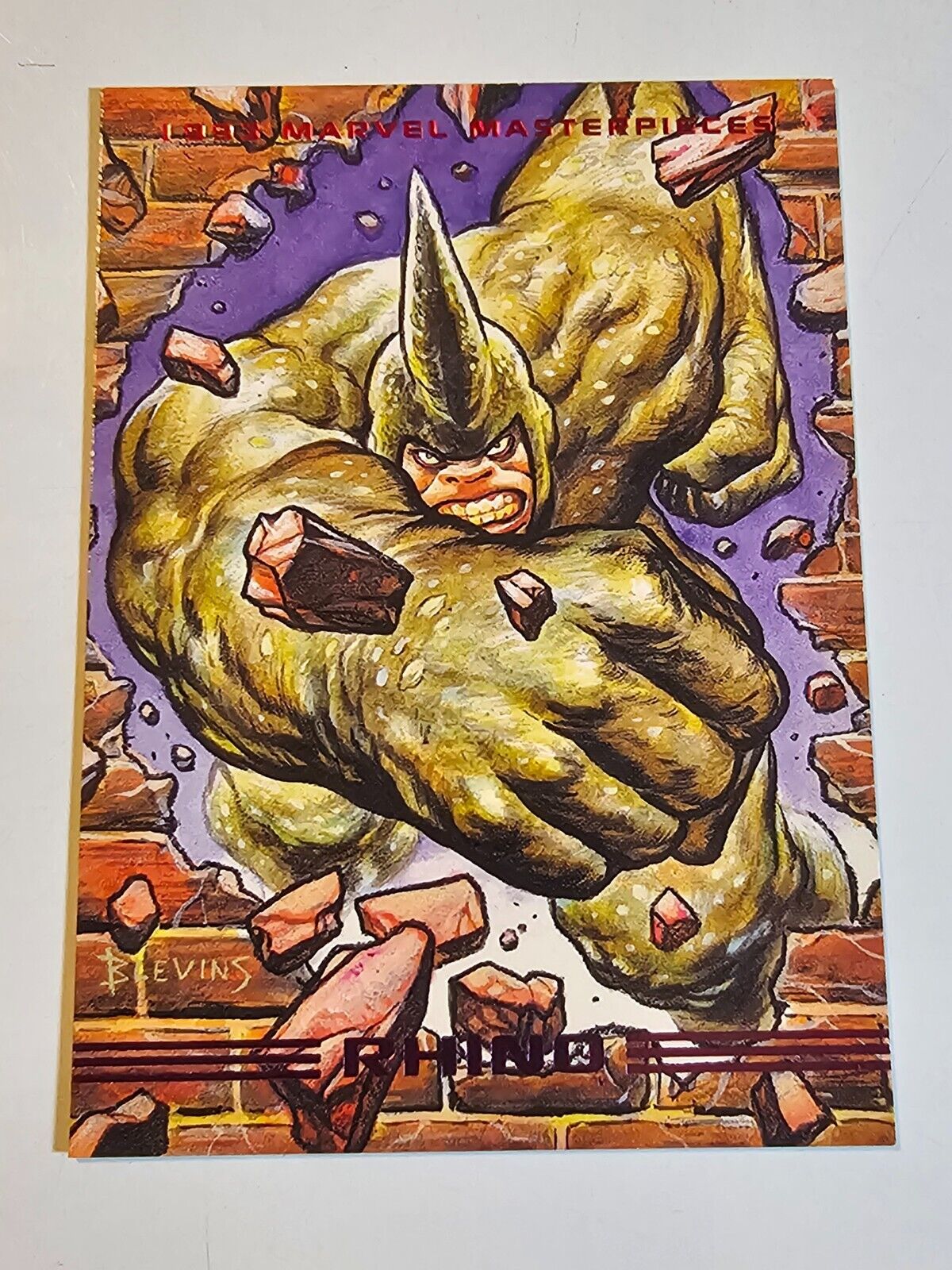 Rhino 1993 Skybox Marvel Masterpieces #48