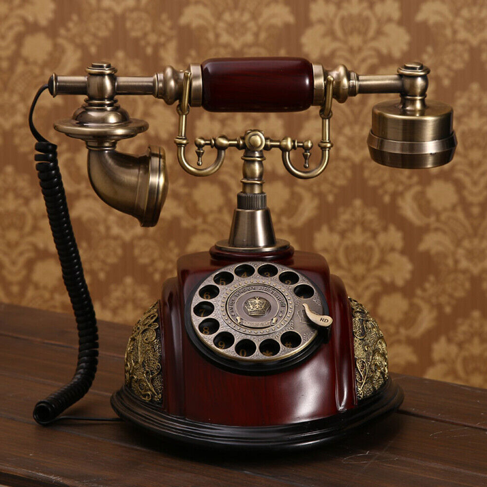 Vintage Rotary Dial Telephone Phone Working Vintage Retro Old Fashion Telephone Vintage Rotary Dial Telephone Phone Working Vintage Retro Old Fashion Telephone
