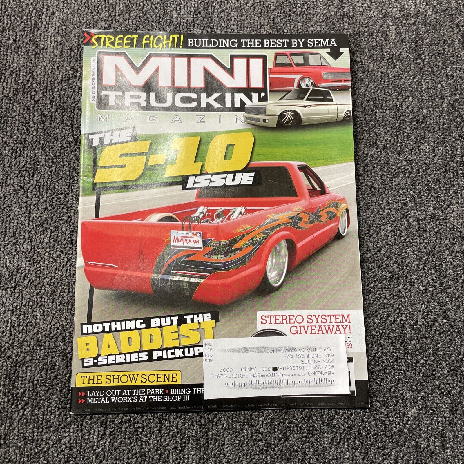 Mini Truckin\' Magazine ~ September 2012 Volume 26 Number 9 Minitruckin Trucking