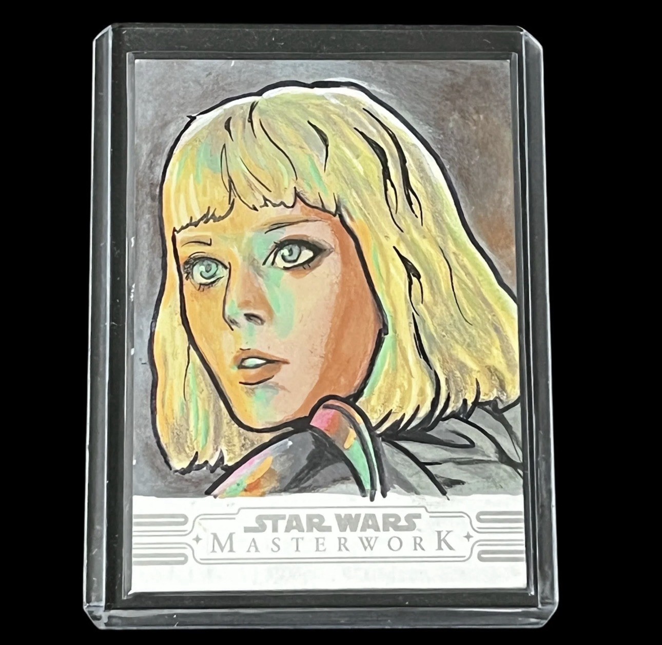2025 Topps Star Wars Masterwork SHIN HATI 1/1 Sketch Christopher Allen Victoria 2025 Topps Star Wars Masterwork SHIN HATI 1/1 Sketch Christopher Allen Victoria