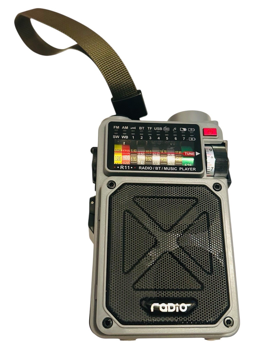 Portable Outdoor Radio (FM /AM /SW Flashlight Solar Crank ) With Case Portable Outdoor Radio (FM /AM /SW Flashlight Solar Crank ) With Case