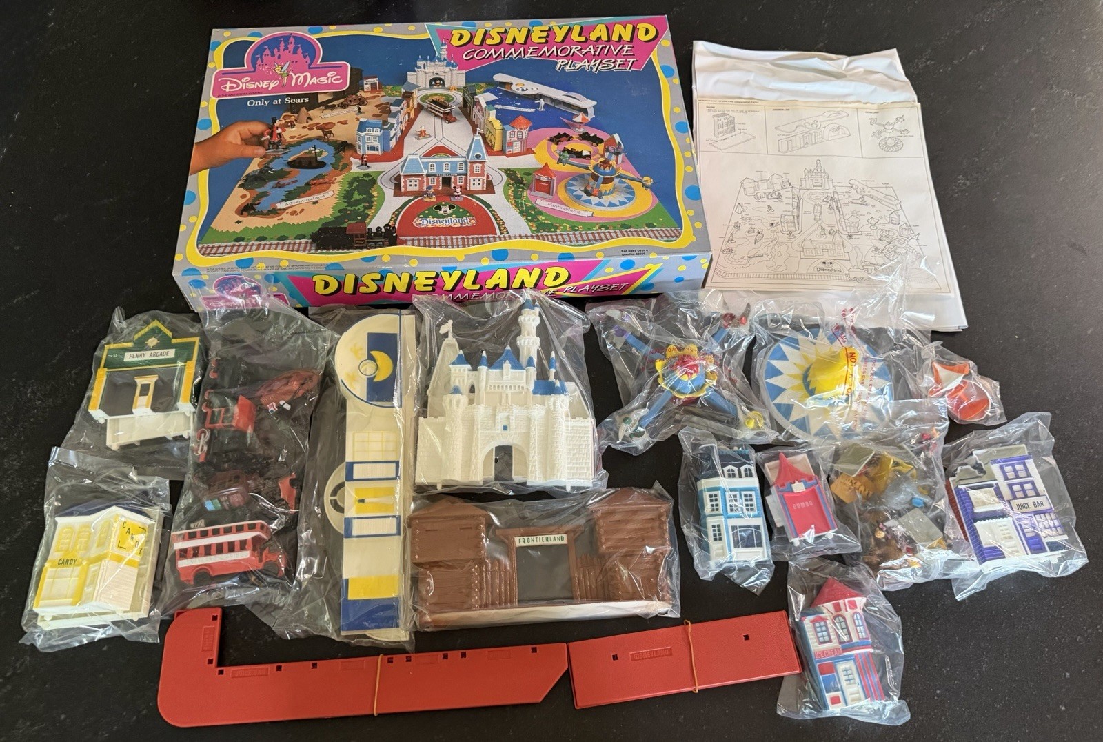 Vintage 1988 Disney Magic Disneyland Commemorative Playset Sears #60309 NEW Vintage 1988 Disney Magic Disneyland Commemorative Playset Sears #60309 NEW