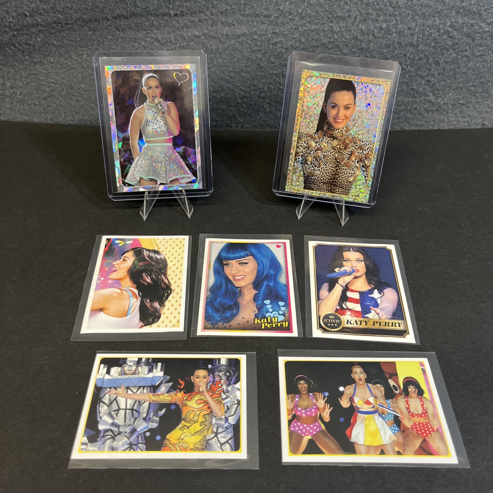 Katy Perry PANINI 2025 POP STARS lot of 7 STICKER NOT CARD Katy Perry PANINI 2025 POP STARS lot of 7 STICKER NOT CARD