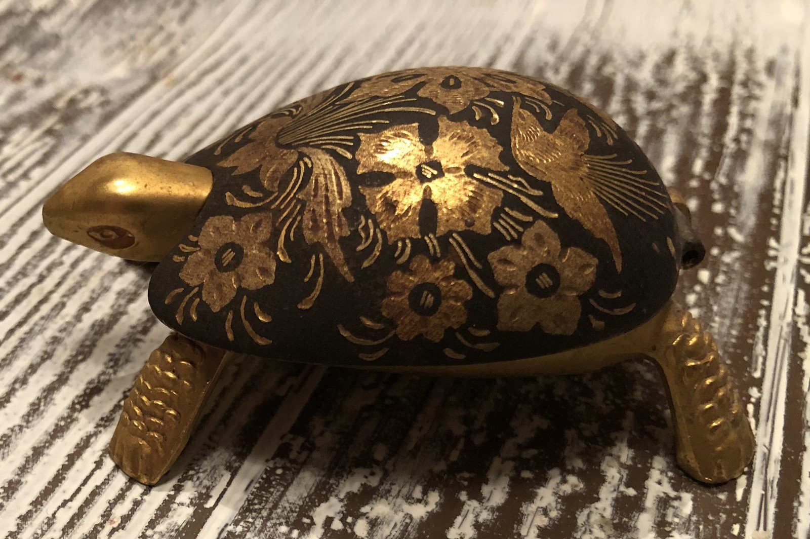 Vintage BOJ Eibar Espana Spain JEWELRY HOLDER Damascene*see Description Vintage BOJ Eibar Espana Spain JEWELRY HOLDER Damascene*see Description