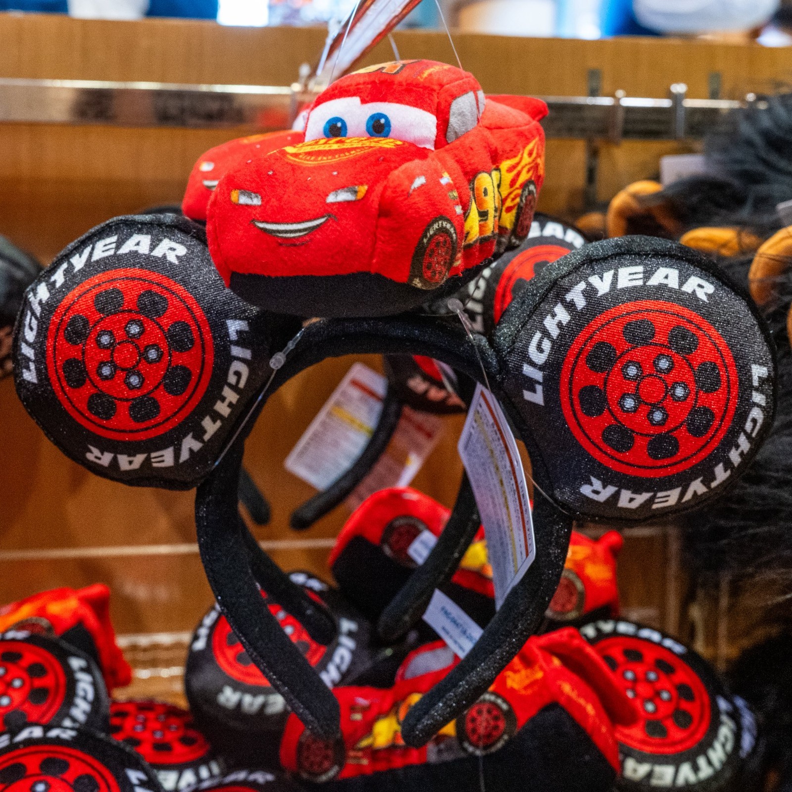 Tokyo Disney Resort Pixar Cars Lightning McQueen Headband Japan Pre Order Tokyo Disney Resort Pixar Cars Lightning McQueen Headband Japan Pre Order
