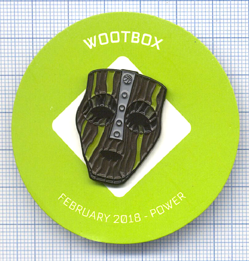 WOOTBOX POWER FEFEBRUARY 2018 THE MASK Culture Geek Games Games Series Pin\'s
