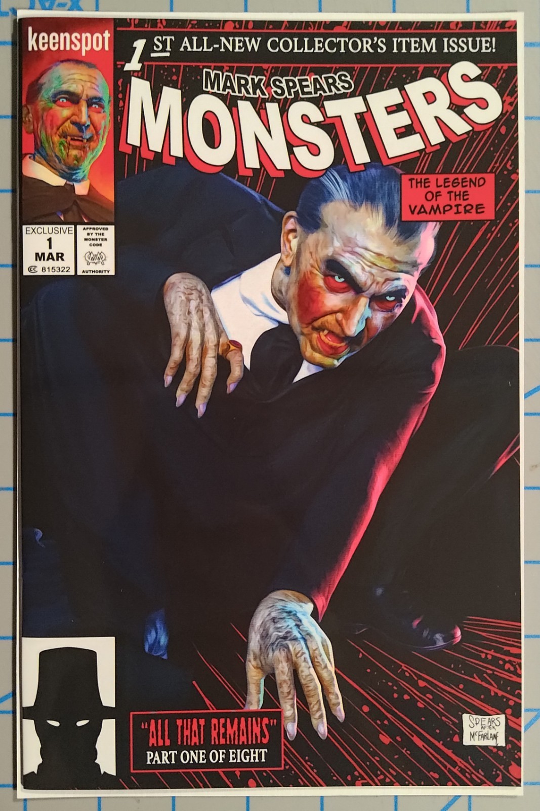 Mark Spears Monsters #1 4the Print C2E2 Exclusive Ltd To 300 High Grade