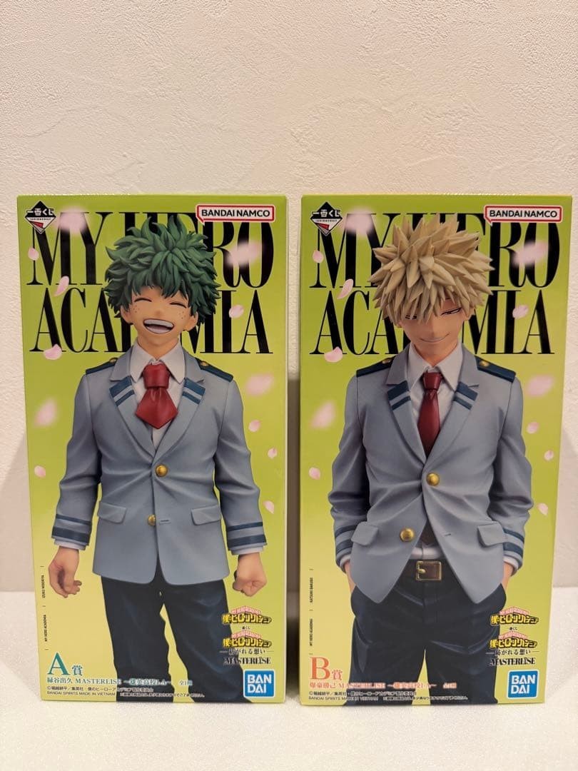 Ichiban kuji My Hero Academia Weaving Feelings Izuku Bakugo Figure Prize A B Set Ichiban kuji My Hero Academia Weaving Feelings Izuku Bakugo Figure Prize A B Set