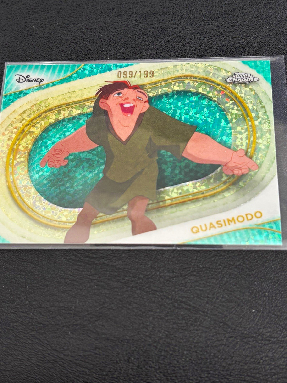 Topps 2025 Topps Chrome Disney Hunchback Notre Dame Quasimodo #194 099/199 Topps 2025 Topps Chrome Disney Hunchback Notre Dame Quasimodo #194 099/199