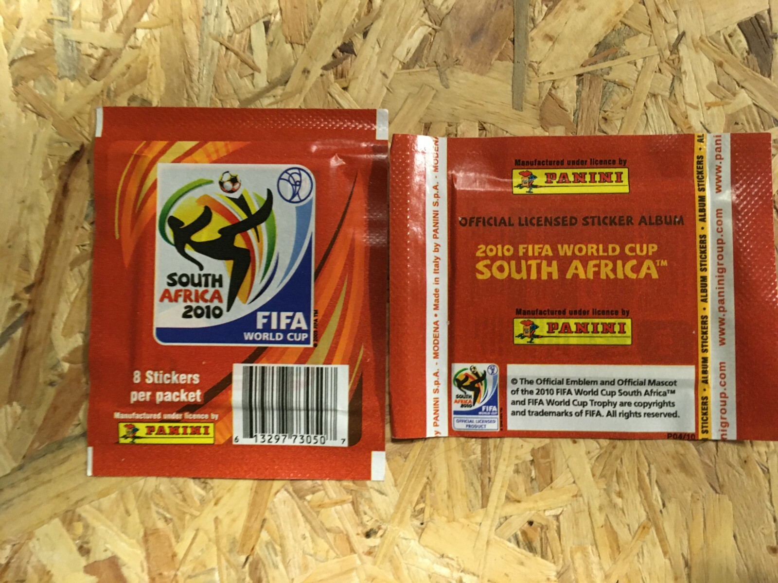 RARE 1 PANINI WORLD CUP 2010 clutch " sachet, packet, jumpsuits 