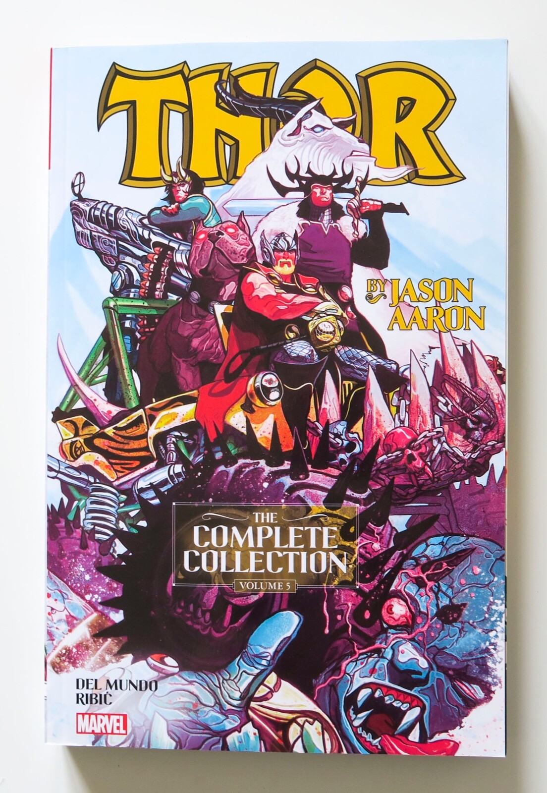 Thor by Jason Aaron The Complete Collection V 5 Marvel Graphic Novel Comic Book