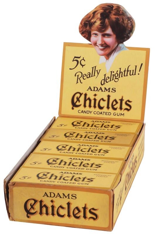 Chiclets Gum Vintage Look NEW 28" Tall Sign USA STEEL XL Size 7 lbs Chiclets Gum Vintage Look NEW 28" Tall Sign USA STEEL XL Size 7 lbs