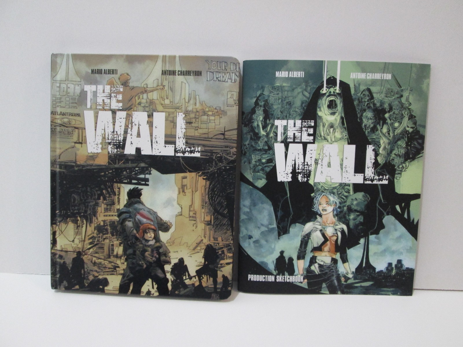 The Wall Hardcover Graphic Novel with Sketchbook, Mario Alberti Magnetic Press The Wall Hardcover Graphic Novel with Sketchbook, Mario Alberti Magnetic Press