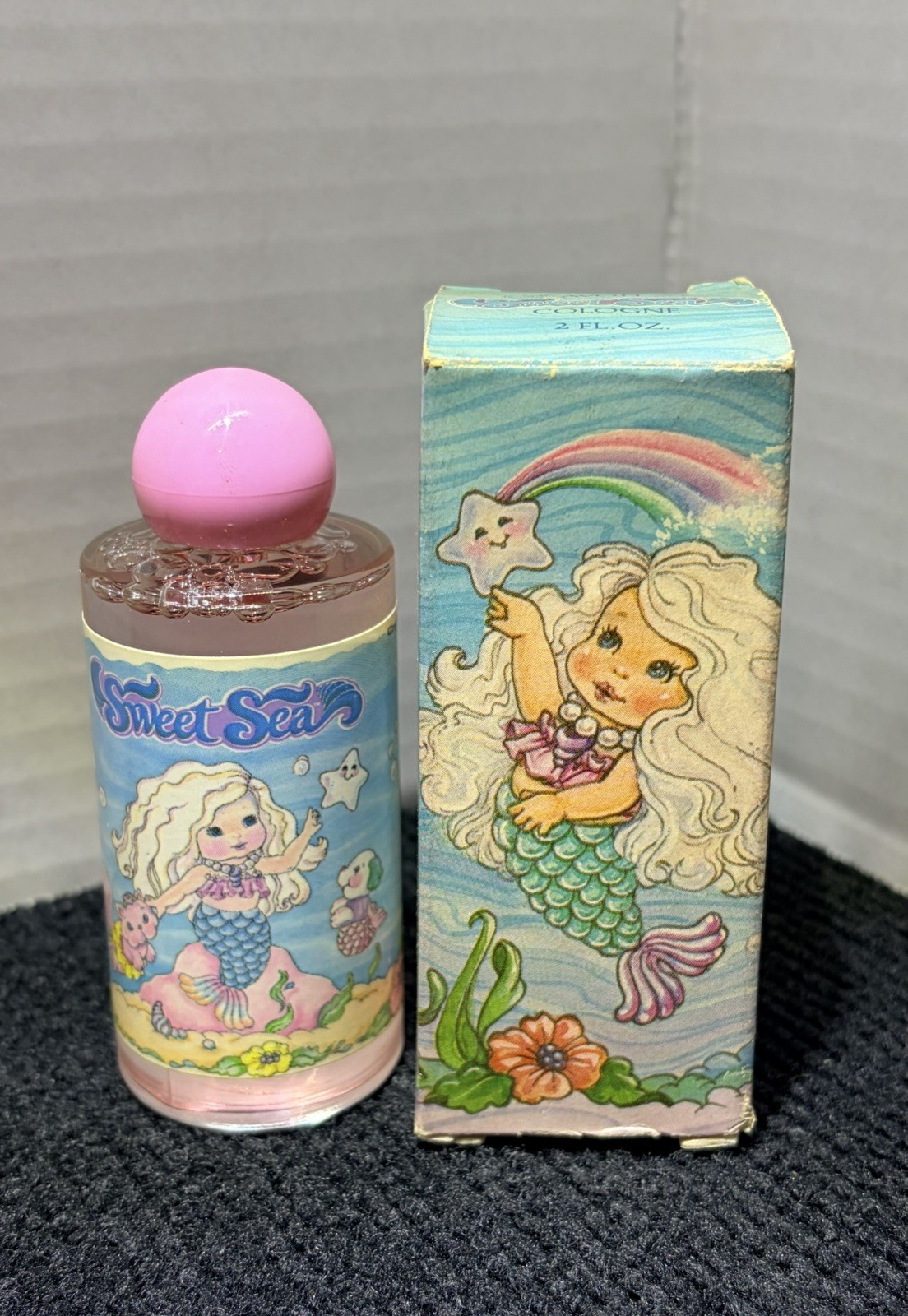 Vintage 1986 Avon Sweet Sea Mermaid Cologne 2 Fl Oz New in Original Box TOMY Vintage 1986 Avon Sweet Sea Mermaid Cologne 2 Fl Oz New in Original Box TOMY
