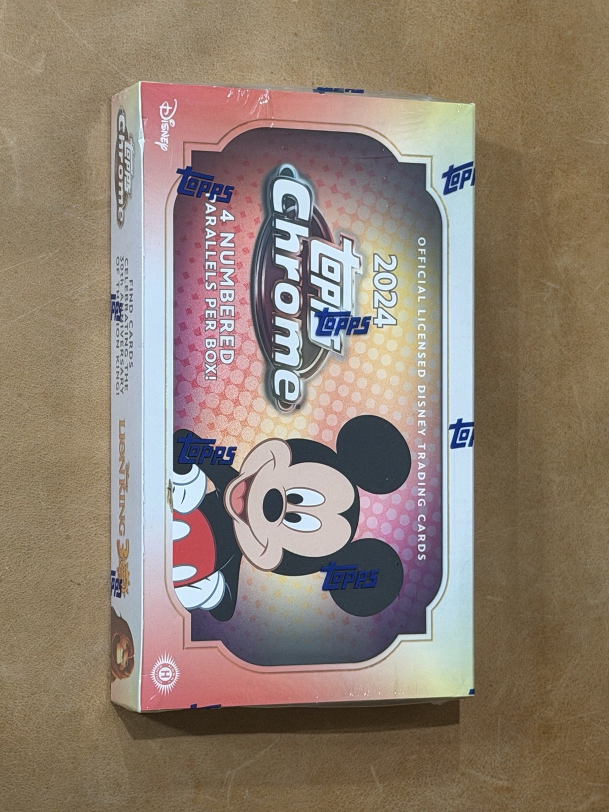 2024 Topps Chrome Disney Hobby Box Factory Sealed NEW RARE 2024 Topps Chrome Disney Hobby Box Factory Sealed NEW RARE